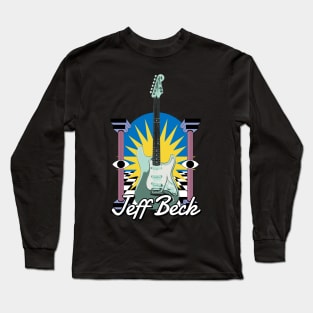 Guitar Jeff Retro Long Sleeve T-Shirt